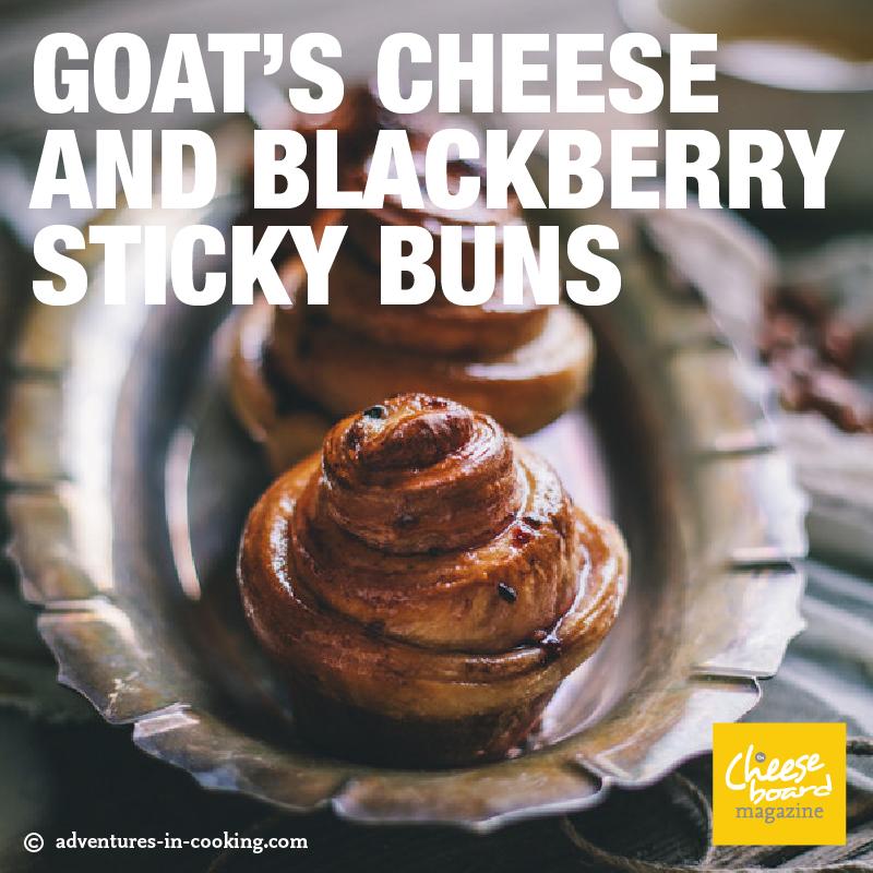 CheeseboardMag's tweet image. Goat's #cheese &amp;amp; blackberry sticky buns? Yes please! 
bit.ly/12i5tY3
