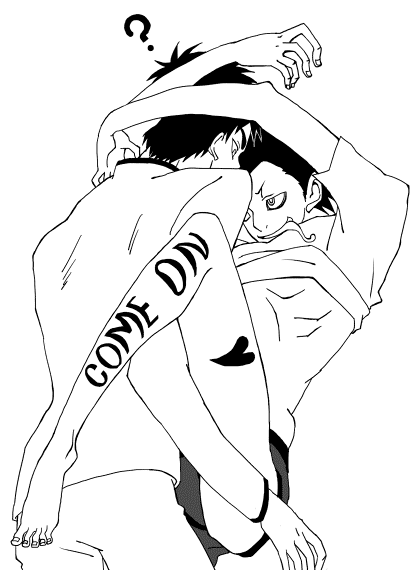 @ibarrraki お誕生日おめでとうございます!ビッチちゃんとボンクラくんです。こうしてこれをここに置いて行くとともにメモも置いておきますと、私の(ヒルルイ)誕生日は(甘えん坊ヒル魔様)2月4日(とにかくヒル魔様)です。 