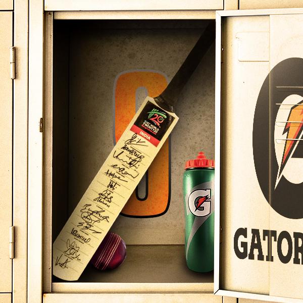 Day 9 – RT &amp; Follow <a href="/GatoradeUK/">Gatorade UK</a> for the chance to win a signed ICC T20 World Cup 2014 cricket bat!