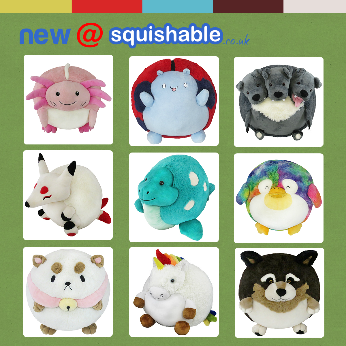SquishableUK's tweet image. MR FOX reminds the peoples about all the new Squishables in stock! You can order for Santa-time but be quickly!