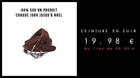 BeBloke's tweet image. #Noël: aujourd’hui c'est la ceinture en cuir à 19.98€ au lieu de 39.95€ ! bit.ly/12WlcwT
#ideecadeaudeNoel