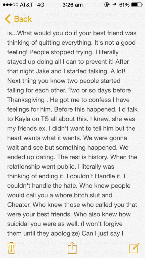 JulietRose1393's tweet photo. It had to be said! No more after this please! Thank You💜 http://t.co/yDGEGV27k1