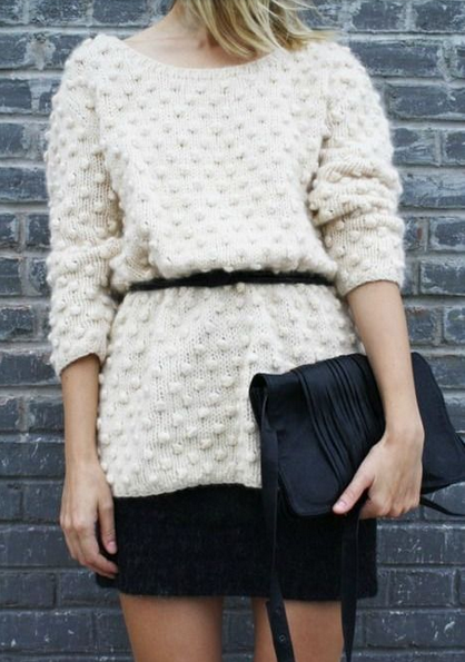 BronzExpressIRL's tweet photo. Winter outfit inspiration! Love this cosy knit! http://t.co/APoPK4ZVz4
