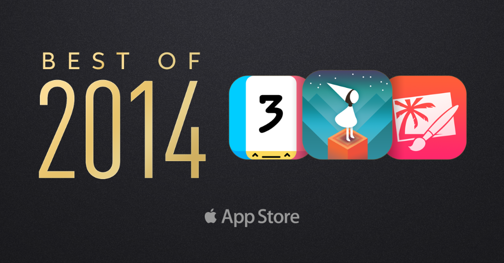 AppStore's tweet photo. 2014 = an amazing year. Here's our "best of". Congratulations #AppStore2014 developers.
http://t.co/evbOoLwdDx http://t.co/RH0c0EBw0U