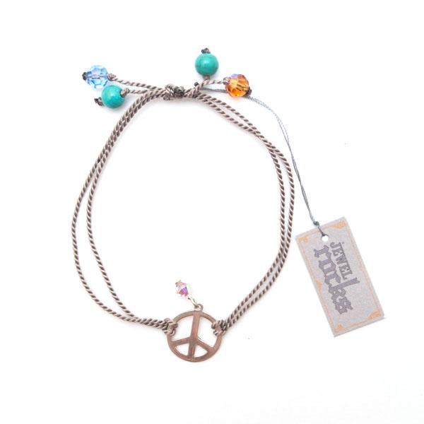 Peace Nylon Bracelet by <a href="/Jewelrockscraft/">Jewel Rocks</a> IDR 170k at donotbreak.com