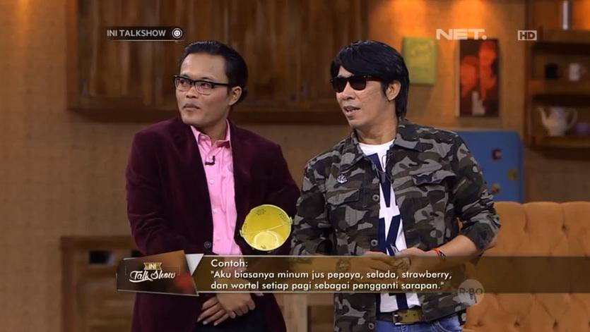 mdtvindonesia's tweet photo. Penonton sampe bingung mana Ariel, mana Mas Parto... @Ini_Talkshow #IniTalkshowNETBergizi http://t.co/1IwLtmEl2V