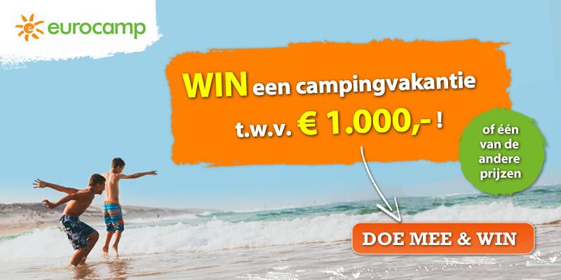 Eurocamp's tweet photo. WIN een campingvakantie t.w.v. €1.000,-! 
Retweet, doe mee &amp; win via » http://t.co/FHjYMvHM0p #eurocamp #RT http://t.co/C6um4n4nfU