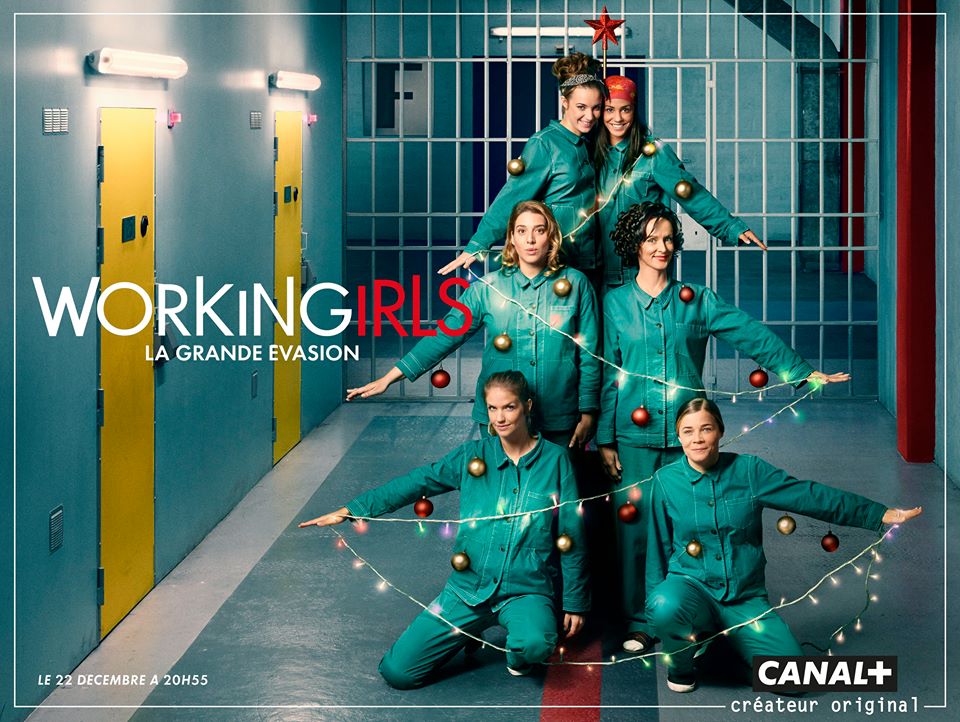 Noël en prison, PONK au balcon !
#CANAL+ #workingirls #séries