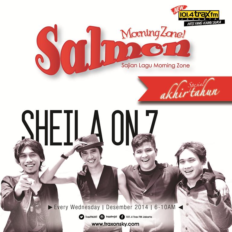 #SALMON special Desember! <a href="/sheilaon7/">Sheila On 7</a> akan nyanyiin lagu2 favorit Anak Trax setiap Rabu pagi di #MorningZone
