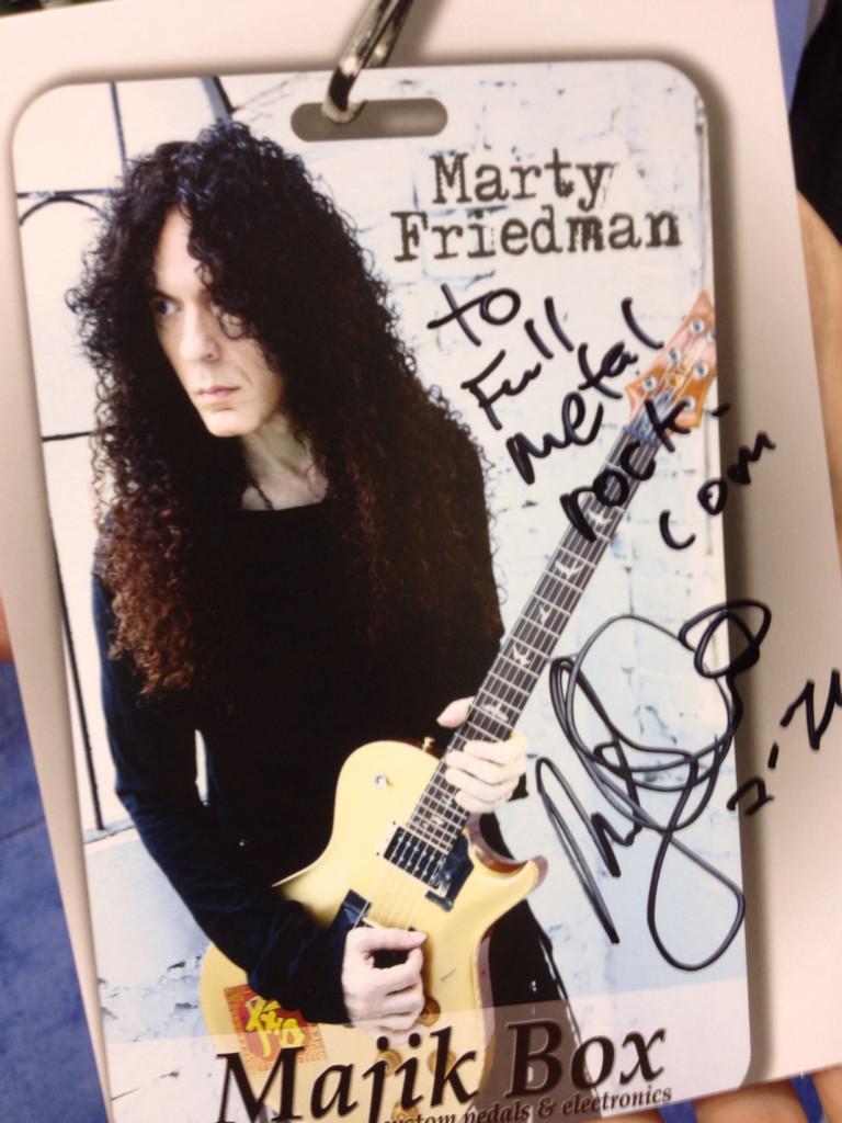Happy Birthday Marty Friedman 