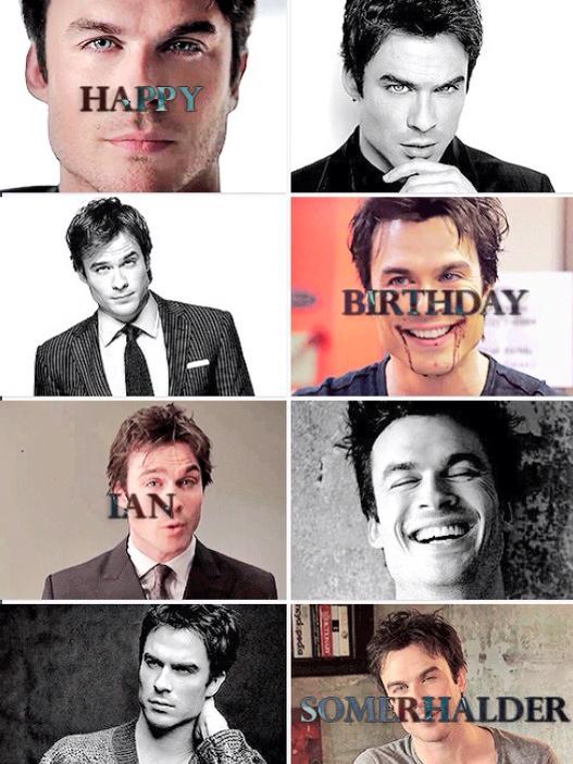 Happy Birthday Ian Somerhalder From Brazil    