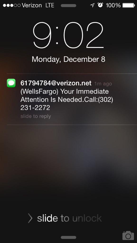 Danvers Police Dept on Twitter "ScamAlert just got this text from