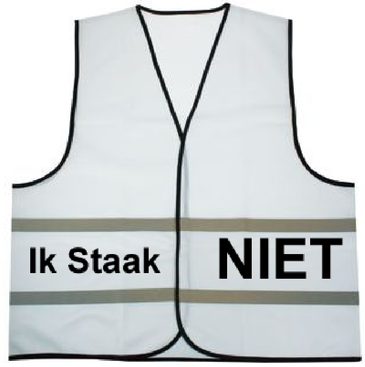 ArmandVervaeck's tweet photo. #staking Aan #vbo @VOKA_jlibeer @UNIZOvzw Concreet voorstel 15/12 - Geef Ieder personeelslid dit hesje #werkwilligen http://t.co/vNUPTJH0Ez