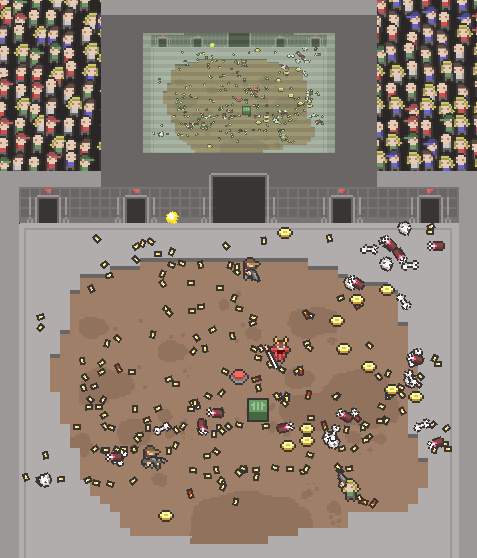 brokenbeachdev's tweet image. Inspired by @Vlambeer 's Nuclear Throne SCB, here is my @ludumdare 31 submission: Proelium
tinyurl.com/m8lqvz8