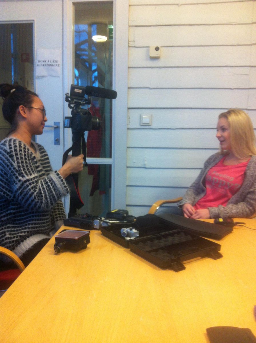 olinbla's tweet image. #TVEPS hadde i dag besøk av @BergenStudentTV