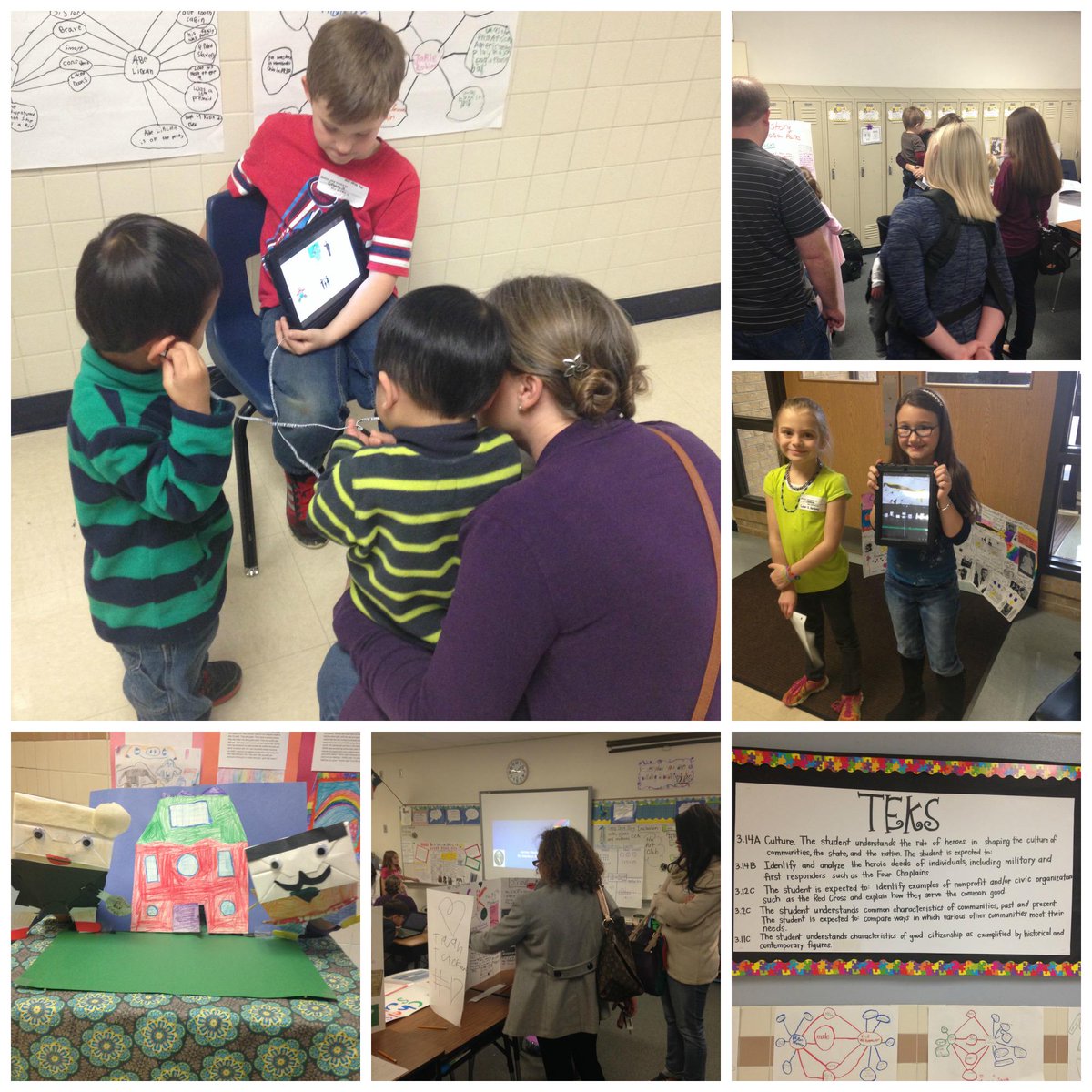 HeatherShortfro's tweet photo. @FlowerMoundES Grade3 Ss share their PBL @ the Hall of Heroes! @MsPhillips3 @MsHackettsClass @KleidC @CaldwellsSusan http://t.co/7PSSknl1WK