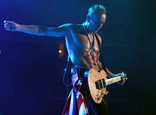 Happy 57th Birthday to Def Leppard guitar great Phil Collen! [Photos via  