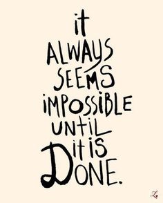 montclairstateu's tweet image. #MotivationMonday It always seems impossible until it's done.