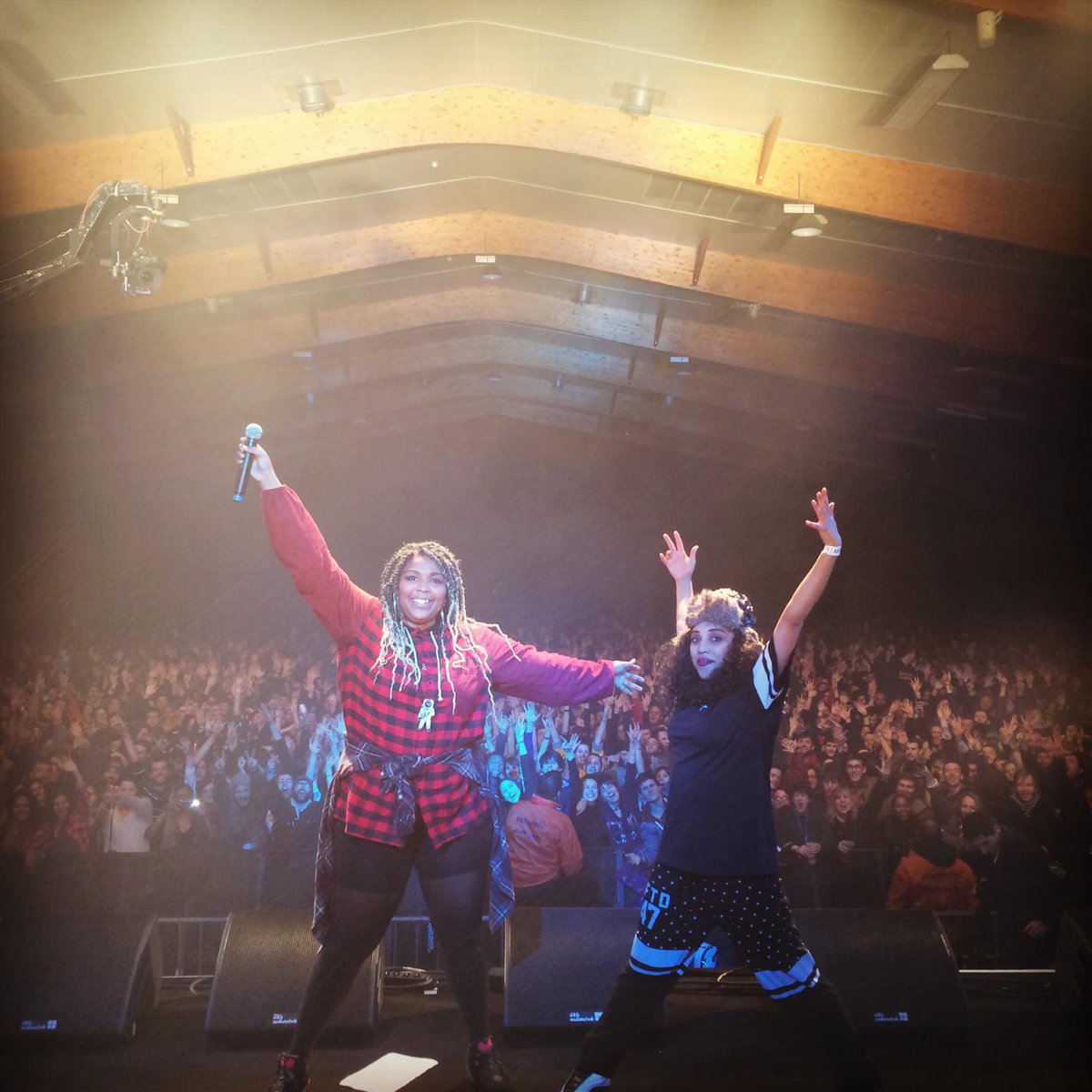ThirtyTigers's tweet image. .@lizzo ends the
#LIZZOBANGERS tour at @Rencontres Trans Musicales. #Trans2014