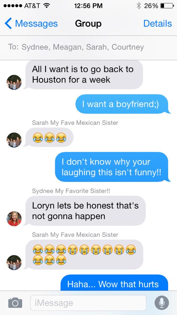 lorynpaul's tweet photo. The lack of faith from my family hurts... http://t.co/ajovhhRg2a