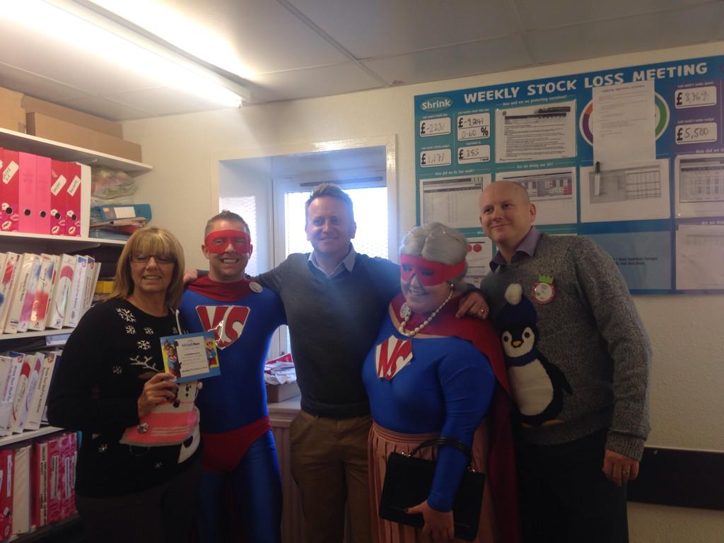Happy days at Cosham! Great to see everyone recognising Kill Spill and Nana! #killspilltour
