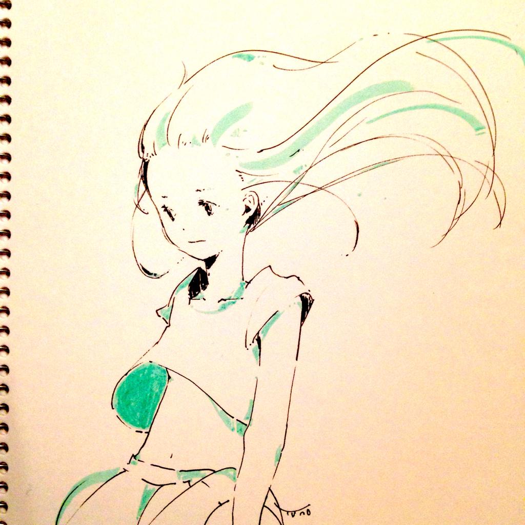 _emakaw's tweet image. 向かい風に黙る、