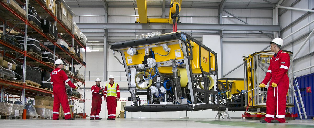 ReverOffshore's tweet photo. Quantum Work Class ROV’s have arrived at Bibby Offshore #enhancedcapabilities http://t.co/kt2EiMSiZG