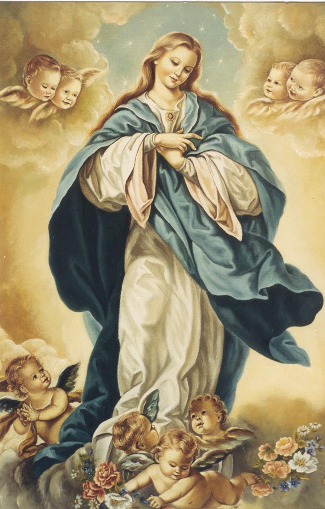 santamariadeco's tweet photo. 8 de diciembre - "Inmaculada Concepción de María" #SantaMaria http://t.co/FTm0M45us3