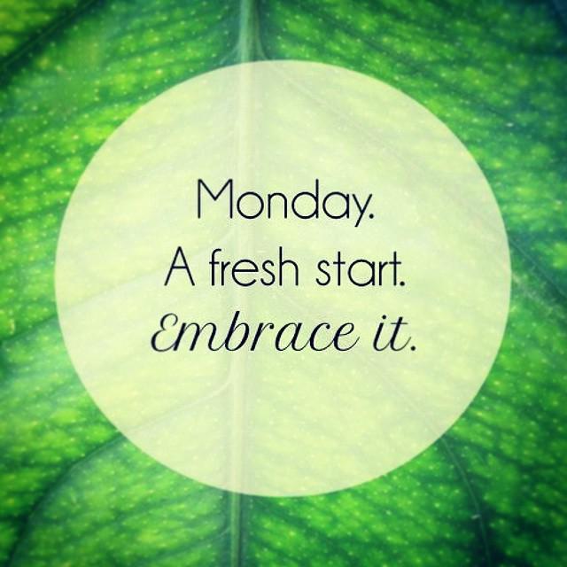 feelgoodz's tweet image. Mondays are good for something! #MotivationMonday #freshstart