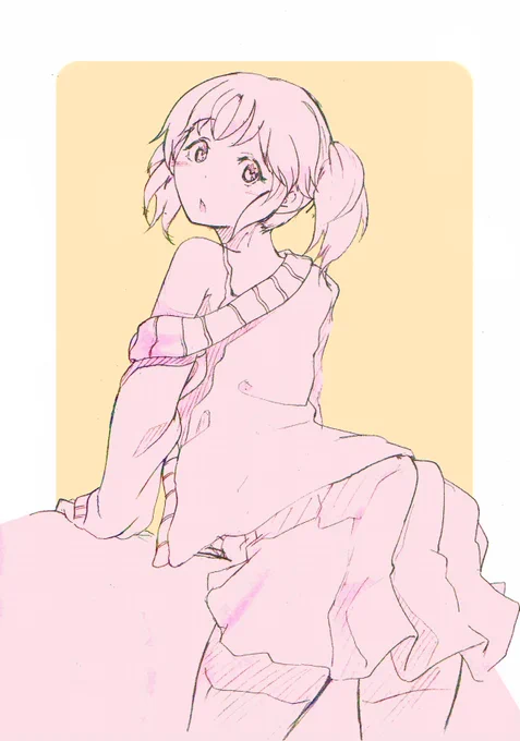 大遅刻だけどとときんおめでとう。 #モバマス版深夜の真剣お絵かき60分1本勝負 