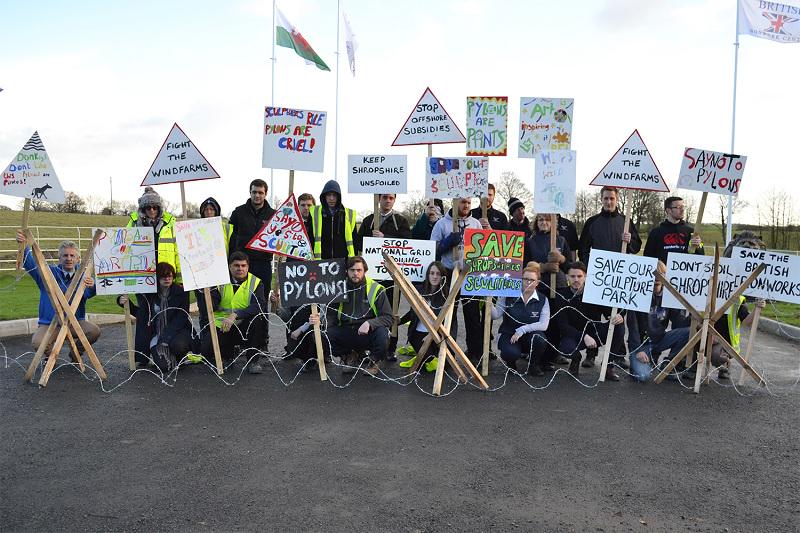 Preparing for tomorrow’s PylonProtest! <a href="/bbcworldservice/">BBC World Service</a> will be broadcasting our Public Call to Action Protest @ 12pm