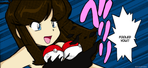 xTrainerBlue's tweet image. #EnLasTetasDeBlue hay pokeballs (??????)