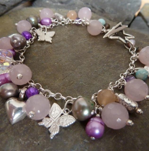 #dorsethour Jewels Night: Love of Nature Bracelet, Lindsay Anderson £67. Unique gift! Buy via shopdorset.co.uk/jewellery-2