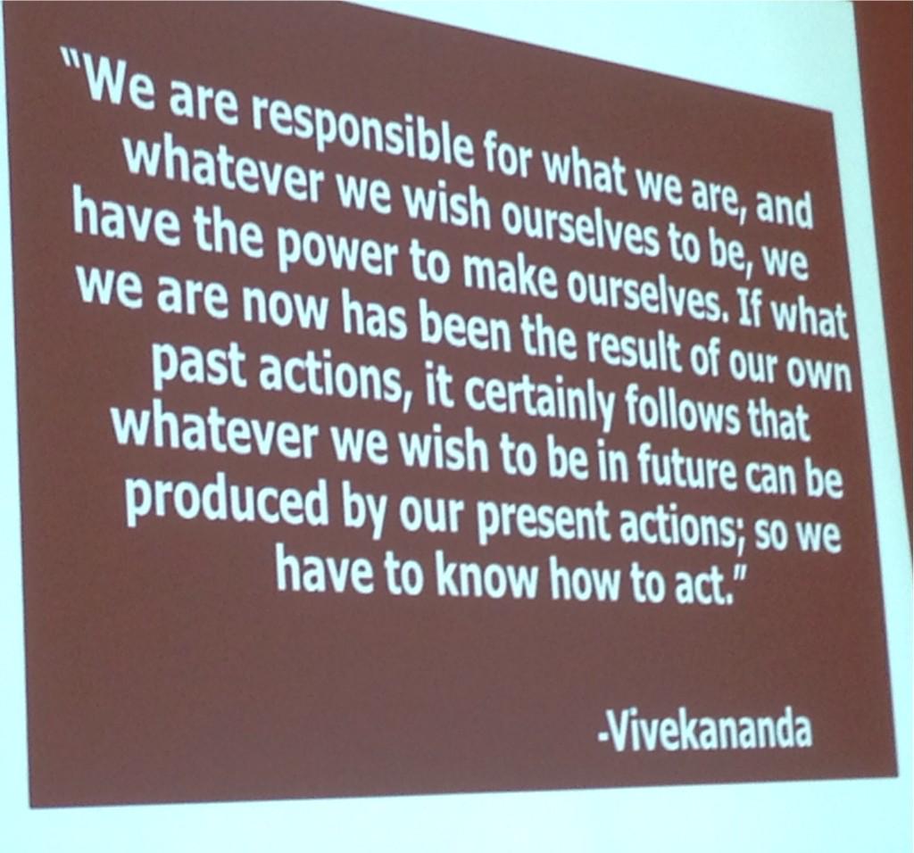 unfoldthesoul's tweet photo. LOVE the Swami....RT @KimberlyDiorio: Thanks @unfoldthesoul for a great session! All means all. #learnfwd14 http://t.co/t5SGnsRwUQ