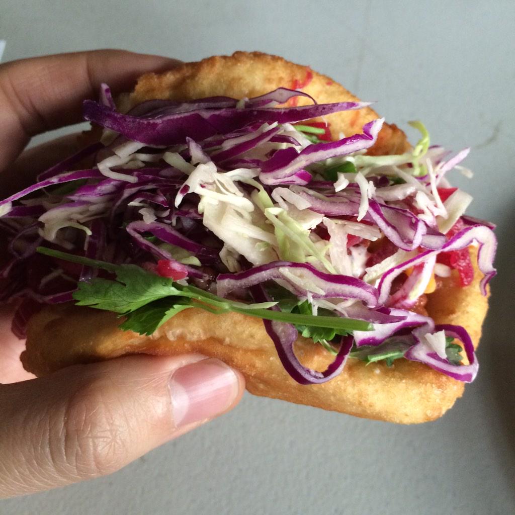 SeattlePreK's tweet photo. Thank you @OffTheRezTruck for providing delicious #frybreadtacos for our @SeattlePreK community meetings! http://t.co/w80RpMRTaO