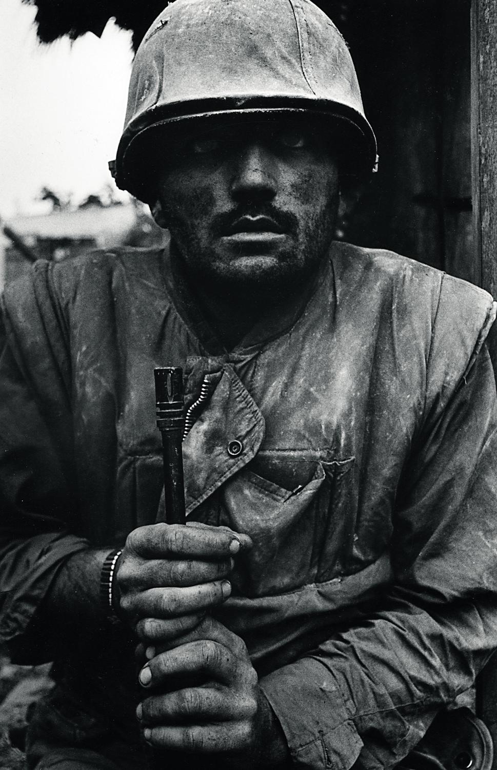 Don McCullin, Shell-shocked US Marine, The Battle of Hue (1968)