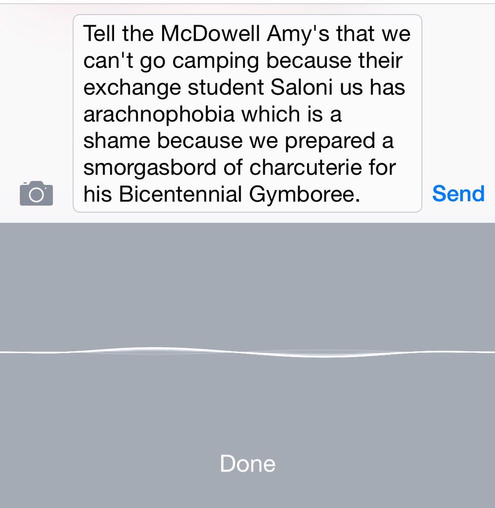 Yourethat's tweet photo. Tried dictating the 'hard to spell' sentence from the new iPhone 6 commercial. Nice try Siri. https://t.co/EUBtFo2AhX http://t.co/7feBqK8en3