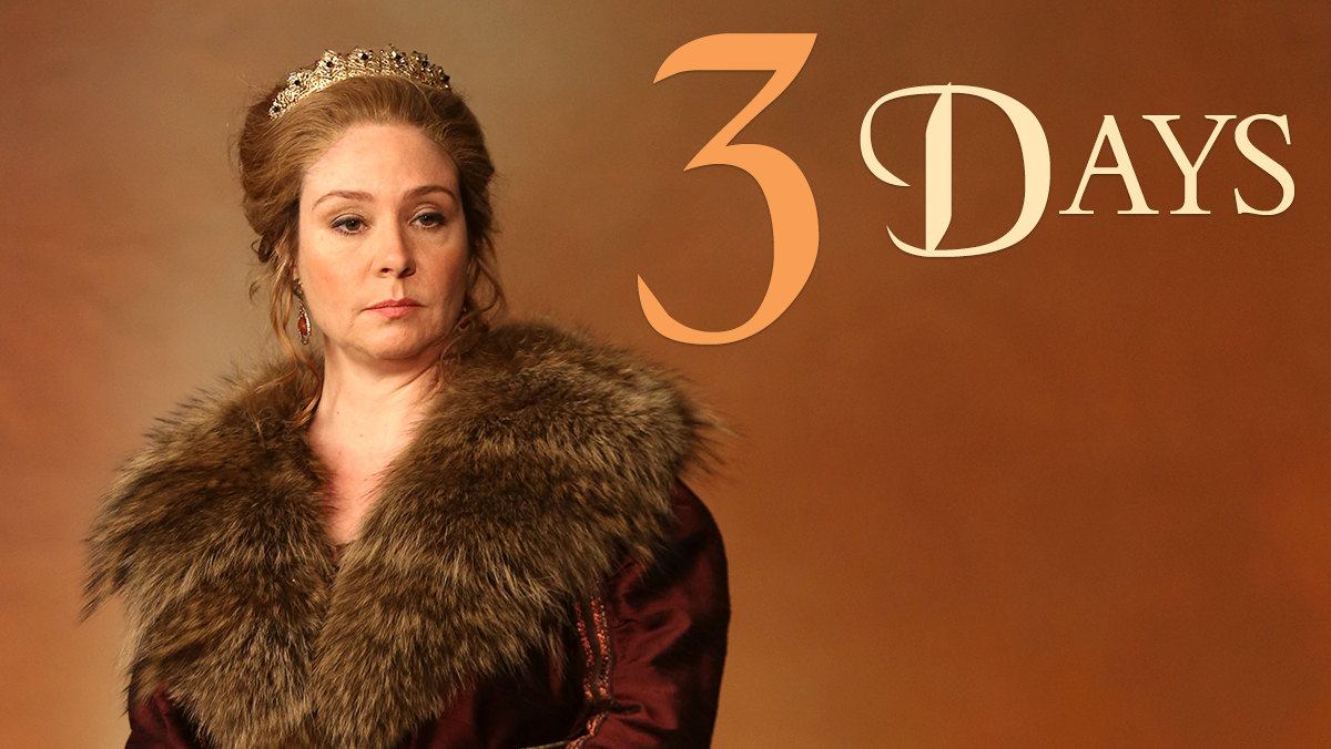 CWReign's tweet image. A mother will do anything for her children. Don't miss the dramatic mid-season finale of #Reign in just 3 DAYS!