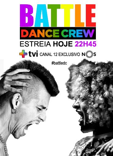 tvi's tweet photo. É já hoje, BATTLE DANCE CREW - às 22h45 no #maistvi #estreiasmaistvi #battledc #blaya #cifrão #acidadenaodorme http://t.co/sZIHZdhv6N