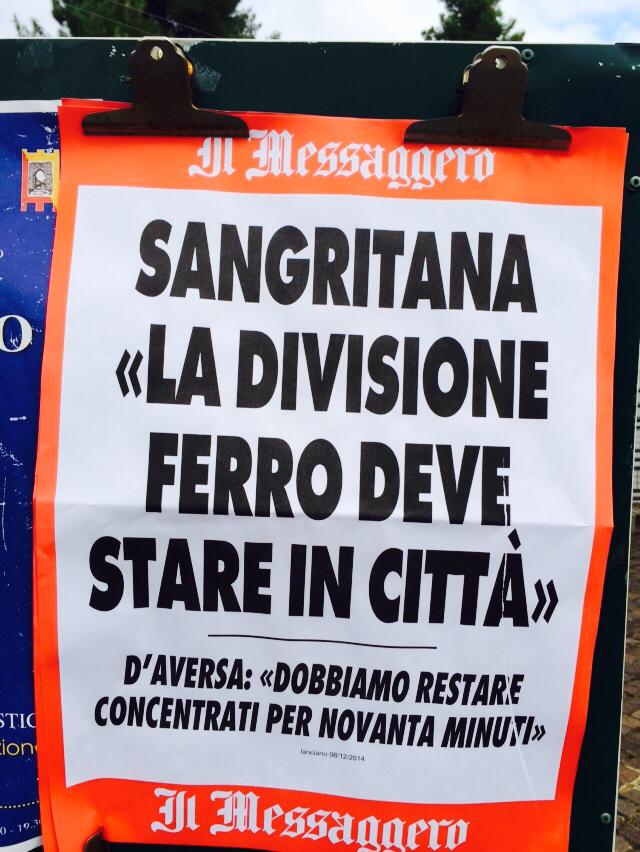 AbbruzzoMorris's tweet photo. @stefanoferro19 pure se ti fai autogol... ti vogliono lo stesso in città! #carrovero http://t.co/pw6CUvTfDq
