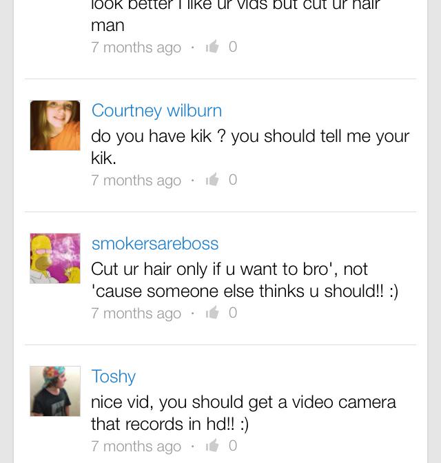 tylerobrien16's tweet photo. This is why you read youtube comments😂 @noah_leblanc http://t.co/lVmTVSYmUI