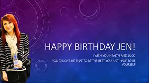 Happy Birthday Feliz Cumpleaños, Feliz aniversario Jen Ledger 