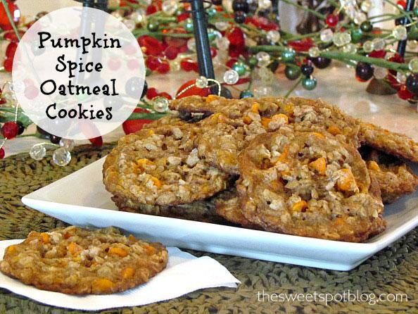 SweetSpot_Blog's tweet image. #OatmealRecipes: Pumpkin Spice Oatmeal Cookies bit.ly/1D0Ww6d #spon @Target