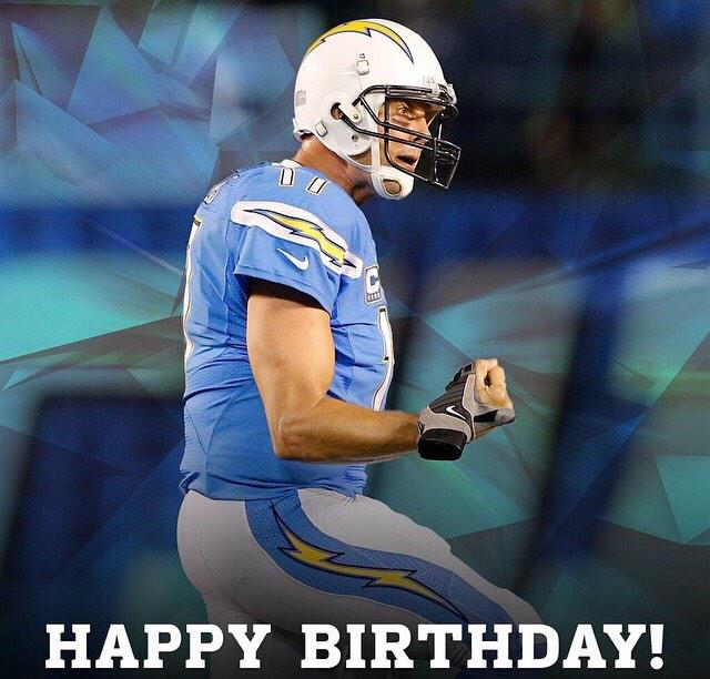 Happy Birthday Philip Rivers! 