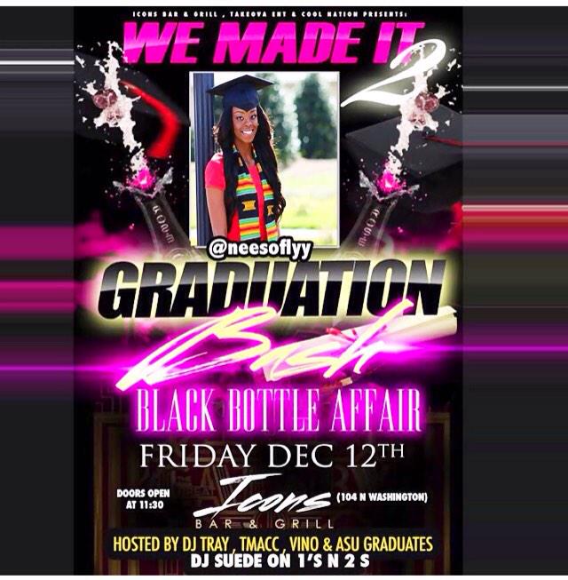 neesoflyy's tweet image. ICONZ FRIDAY NIGHT!!! 
#GRADBASH2014 ... Nigga WE MADE IT ❤️2⃣0⃣1⃣4⃣