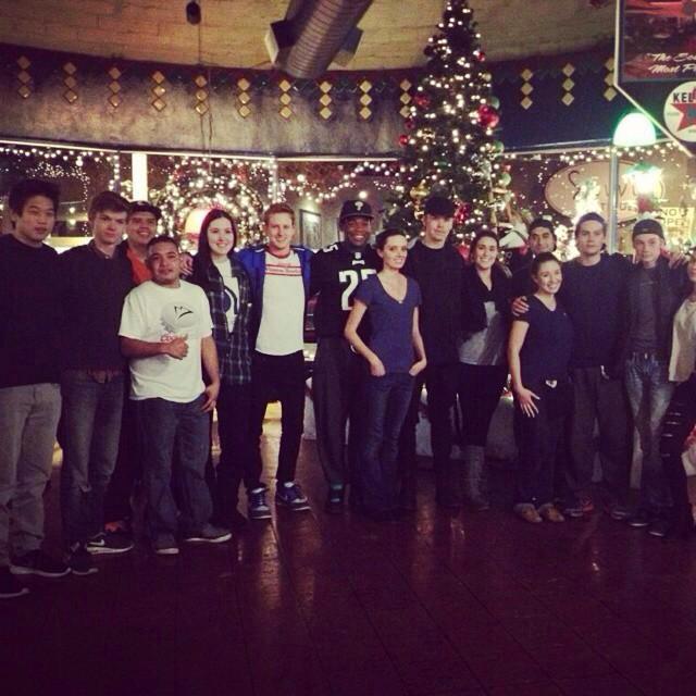 The #ScorchTrials cast together yesterday in Albuquerque, New Mexico!
