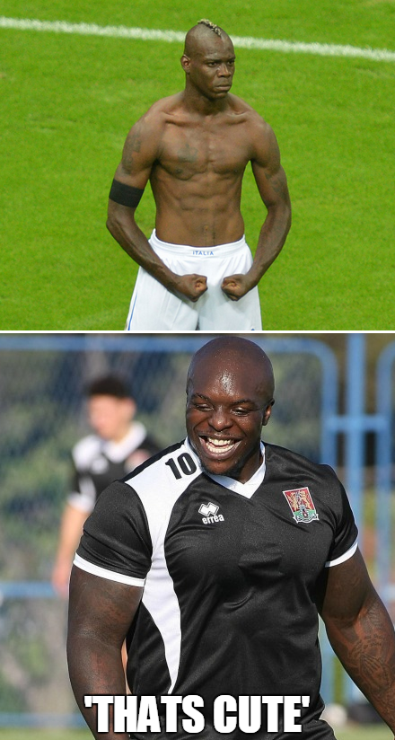 voetbalzonenl's tweet photo. Liverpool kan de borst natmaken: het treft in de FA Cup Wimbledon, de club van Adebayo Akinfenwa! http://t.co/hlgpcO35n0