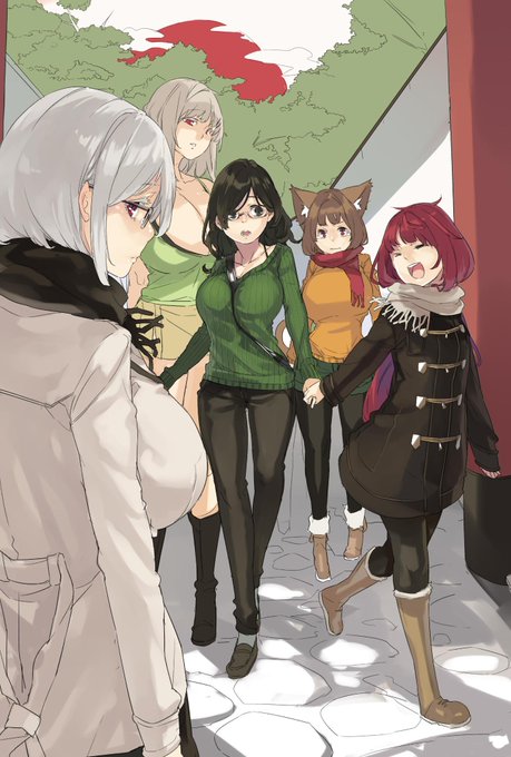 年賀状予定
私の顔のデッサン狂い過ぎてやばい('・ω・`) 