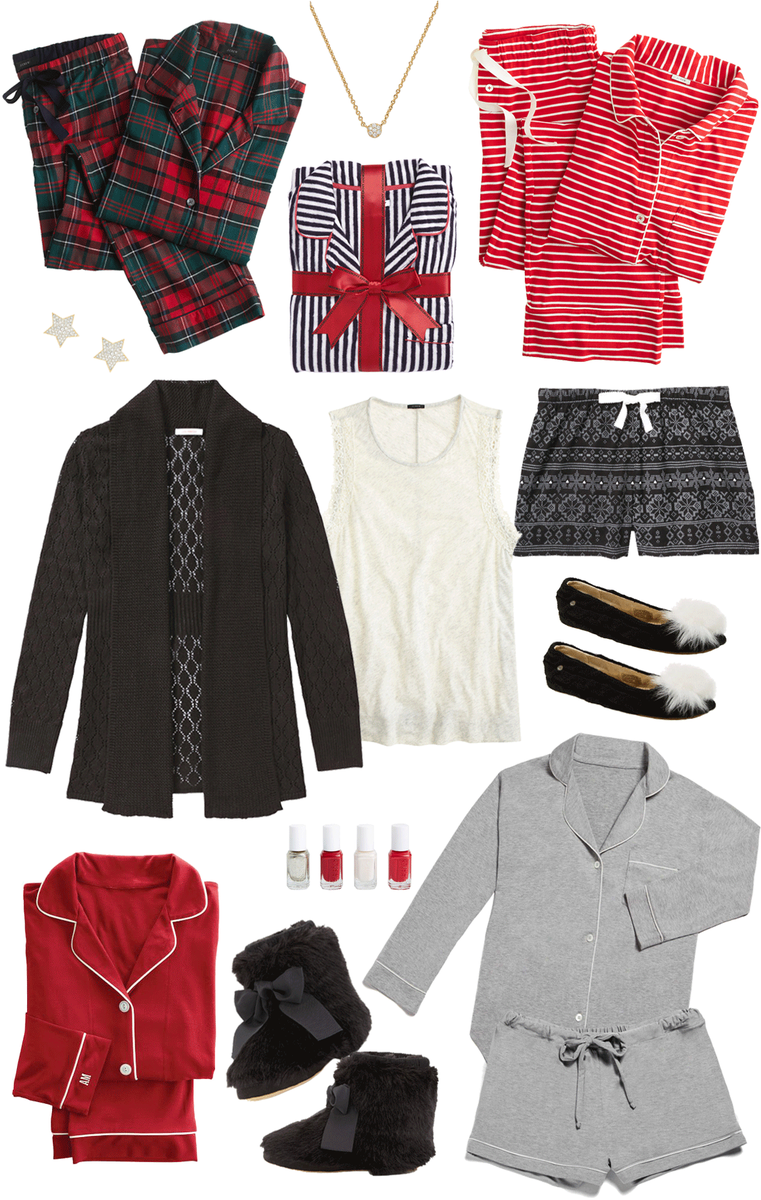 Outfituation's tweet photo. Pajama Perfect! What to Wear (or Gift!) on Christmas Morning. http://t.co/hm41zUJvZF #ChristmasGiftIdeas http://t.co/HYiwb8GWsL
