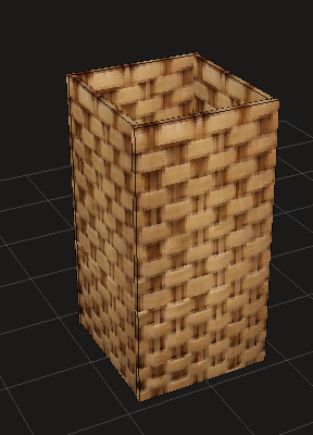 farfadet46's tweet image. plus un joli panier en osier ^^ pour ranger le linge sale ;)